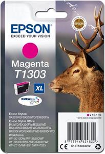 Epson originál ink C13T13034012, T1303, magenta, 765str., 10,1ml, Epson Stylus Office BX320FW