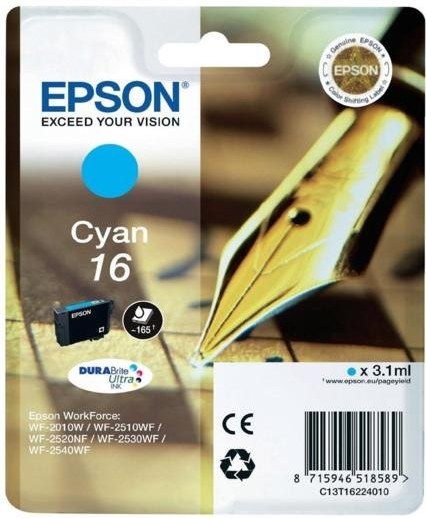 Epson Singlepack Cyan16 DURABrite Ultra Ink