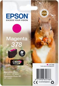 Epson Singlepack Magenta 378 Claria Photo HD Ink