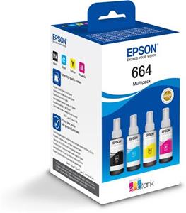 Epson T664 EcoTank 4-colour multipack C13T66464A