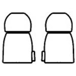 ERATO RIO 3 bezdrôtové bluetooth sluchátka, čierne