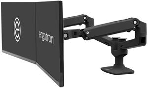 Ergotron LX Dual Side by Side držiak na 2 monitory, do 27", čierny