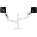 Ergotron LX Dual Stacking Arm držiak na 2 monitory, do 24", biely