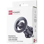 ERPOWER, Magnetický držiak do auta do ventilácie, čierny