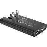 ERPOWER, nabíjačka Dual Travel Slim 67W, 2x USB-C