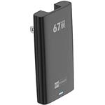 ERPOWER, nabíjačka Dual Travel Slim 67W, 2x USB-C