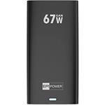 ERPOWER, nabíjačka Dual Travel Slim 67W, 2x USB-C