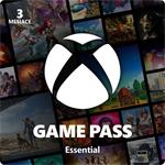 ESD XBOX Game Pass Essential, predplatné na 3 mesiace (EuroZone)
