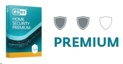 ESET HOME Security Premium - el. licencia pre 3 zariadenia na 1 rok