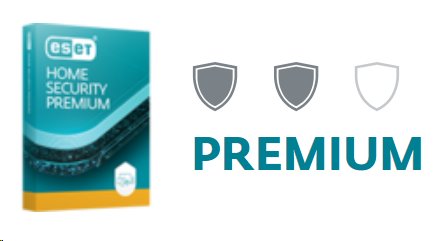 ESET HOME Security Premium - el. licencia pre 4 zariadenia na 2 roky