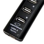Esperanza EA116 Hub USB 2.0, 4 porty
