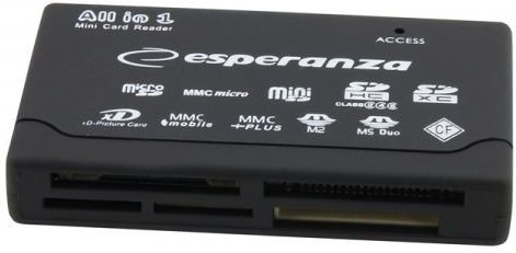 Esperanza EA119 Čítačka kariet All-in-One USB 2.0