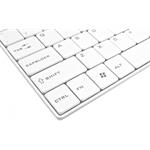 Esperanza EK122W bezdrôtová klávesnica, nízkoprofilová, US + myš, 2.4GHz, biela