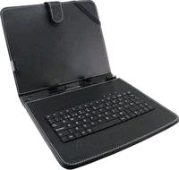 Esperanza EK124 MADERA klávesnica+puzdro pre tablet 9.7'', USB, eko koža, čierne