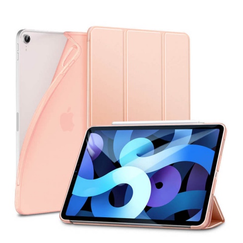 ESR puzdro Silicon Rebound Case pre iPad Air 10.9" 2020/2022 - Rose Gold