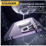 Essager magnetická bezdrôtová nabíjačka, 15W, biela