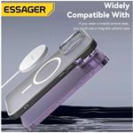 Essager magnetická bezdrôtová nabíjačka, 15W, čierna