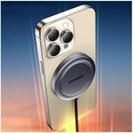 Essager magnetická bezdrôtová nabíjačka Qi2, 15W, biela