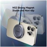 Essager magnetická bezdrôtová nabíjačka Qi2, 15W, biela