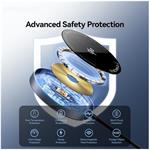 Essager magnetická bezdrôtová nabíjačka Qi2, 15W, sivá