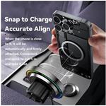 Essager magnetický držiak do auta s bezdrôtovým nabíjaním