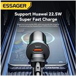 Essager Mini USB-A/USB-C autonabíjačka, 30W