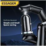 Essager Mini USB-A/USB-C autonabíjačka, 30W