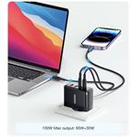 Essager Multi Charge 100W, 2xUSB-C + 2xUSB-A