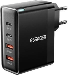 Essager Multi Charge 100W, 2xUSB-C + 2xUSB-A