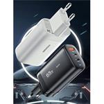 Essager nabíjačka, 65W, GaN, 2xUSB-C + USB-A