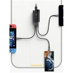 Essager nabíjačka, 65W, GaN, 2xUSB-C + USB-A