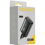 Essager nabíjačka, 65W, GaN, 2xUSB-C + USB-A