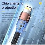 Essager Star kábel USB-A na Lightning, 1m