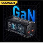 Essager stolová nabíjačka, 100W, GaN, 2xUSB-C + 2xUSB-A