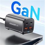 Essager stolová nabíjačka, 67W, GaN, 2xUSB-C + 2xUSB-A