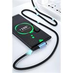 Essager Sunset kábel USB-C na USB-C 2.0 3A, 60W, 2m, zahnutý