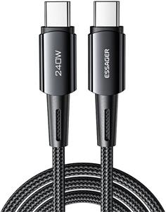 Essager Sunset kábel USB-C na USB-C 2.0 5A, 240W, 1m