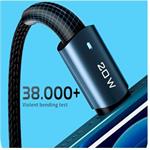 Essager Sunset, nabíjací kábel USB-C na Lightning 2.0 5A, 20W, 2m