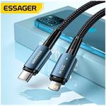 Essager Sunset, nabíjací kábel USB-C na Lightning 2.0 5A, 20W, 2m