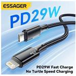 Essager Sunset, nabíjací kábel USB-C na Lightning 29W, 1m