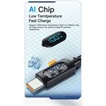 Essager Vast Stars, nabíjací kábel USB-C/USB-C 2.0 5A, 100W, 1m