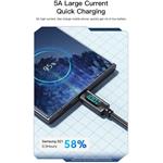 Essager Vast Stars, nabíjací kábel, USB-C/USB-C 2.0 5A, 100W, 2m