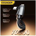Essager William kábel USB-A na USB-C/Lightning, 3A, 2m