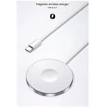 Essager YiT magnetická nabíjačka 3v1 pre telefón, hodinky a slúchadlá, 15W