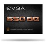EVGA BQ 650W, 80 PLUS Bronze, čiastočne modulárny