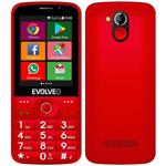 EVOLVEO EasyPhone AD, 4GB, Dual SIM, červený