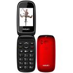 EVOLVEO EasyPhone FD, Dual SIM, červený
