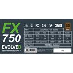 EVOLVEO FX 750 , zdroj 750W ATX, 14cm, tichý, 80+ bronze, bulk