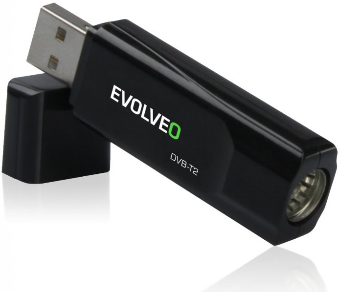 Evolveo SGA-T2-HEVC, USB TV tuner - rozbalené