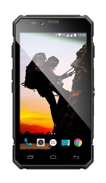 EVOLVEO StrongPhone Q6 LTE, vodotesný, odolný, čierny